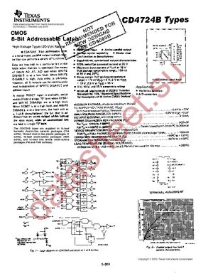 CD4724BNSRE4 datasheet  